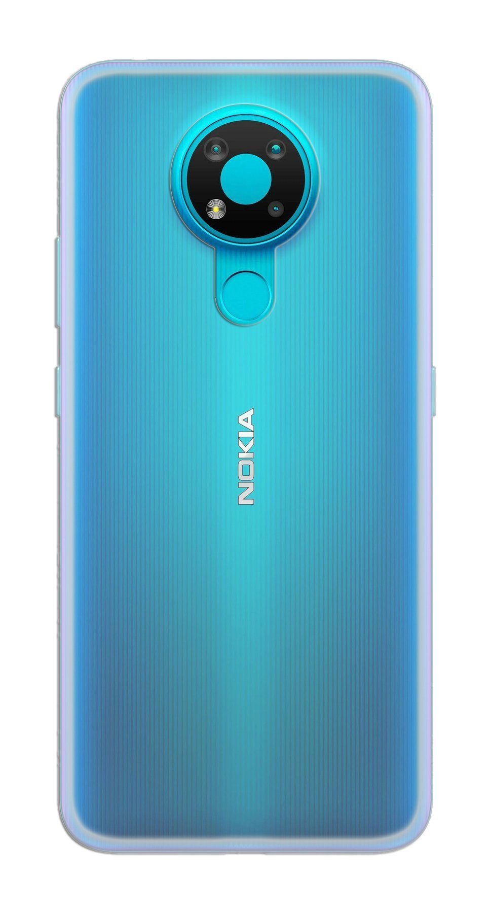 cofi1453 Handyhülle cofi1453® Silikon Hülle Basic für NOKIA 3.4 Case TPU Soft Transparent