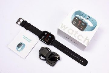 MAVURA GoSmartwatch Pro S9™ Smartwatch Bluetooth Fitnesstracker Fitness Armband Armbanduhr wasserdicht Herren & Damen für Android und Apple IPhone iOS Samsung Huawei HTC Xiaomi Smartwatch