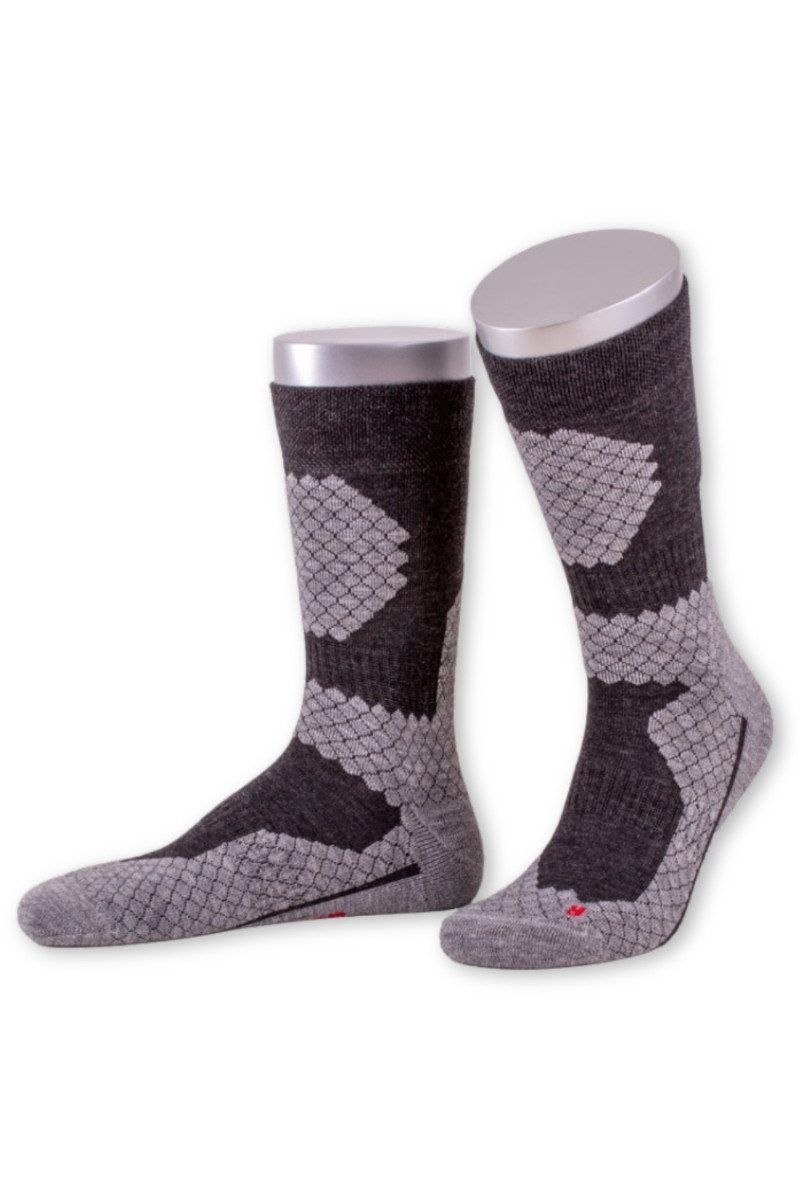 Wandersocken Funktionssocken - ALL SEASON II - anthrazit, mittelblau