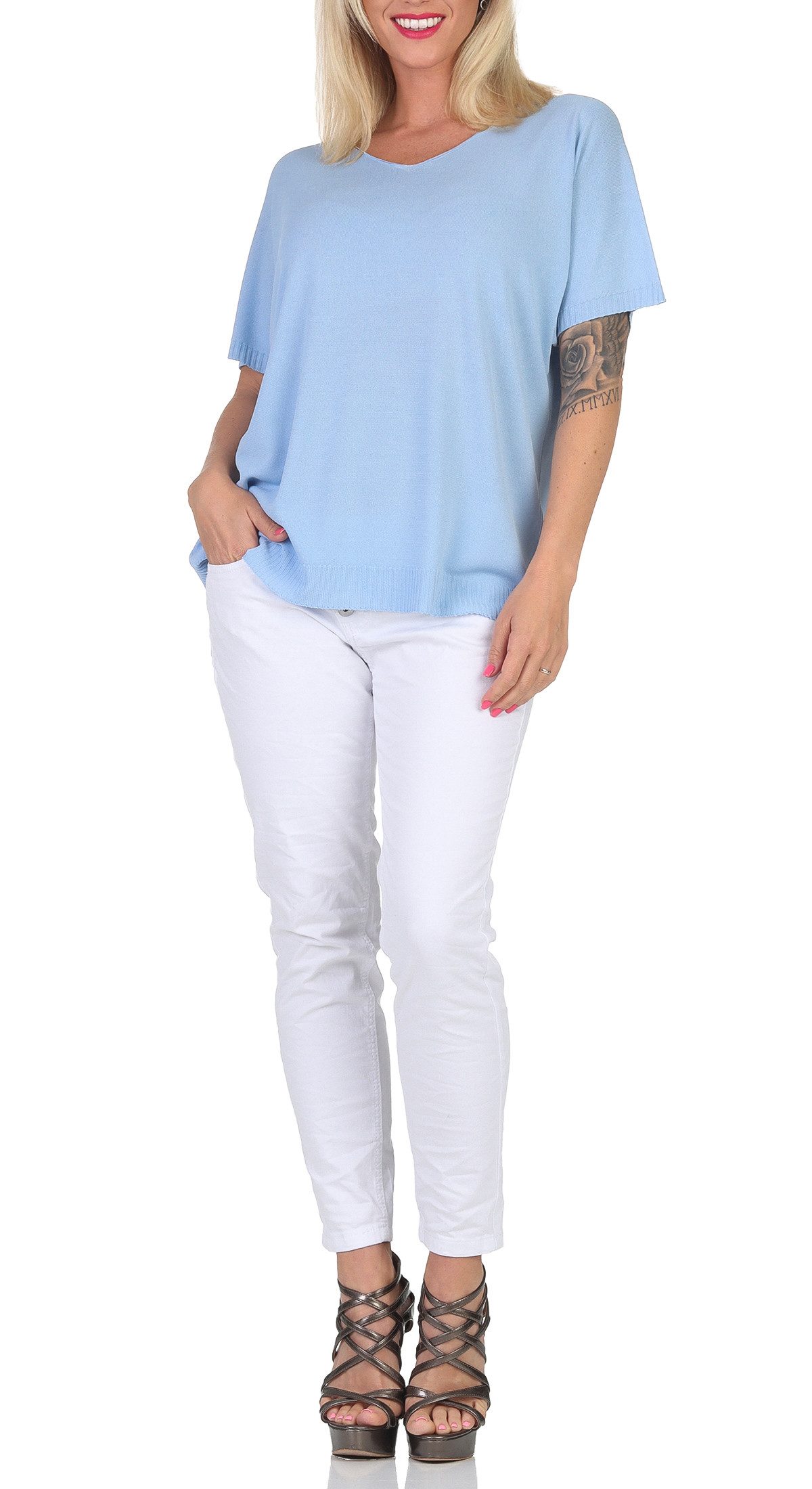 simaranda Strickpullover Damen Pullover 1923 36-40 günstig online kaufen