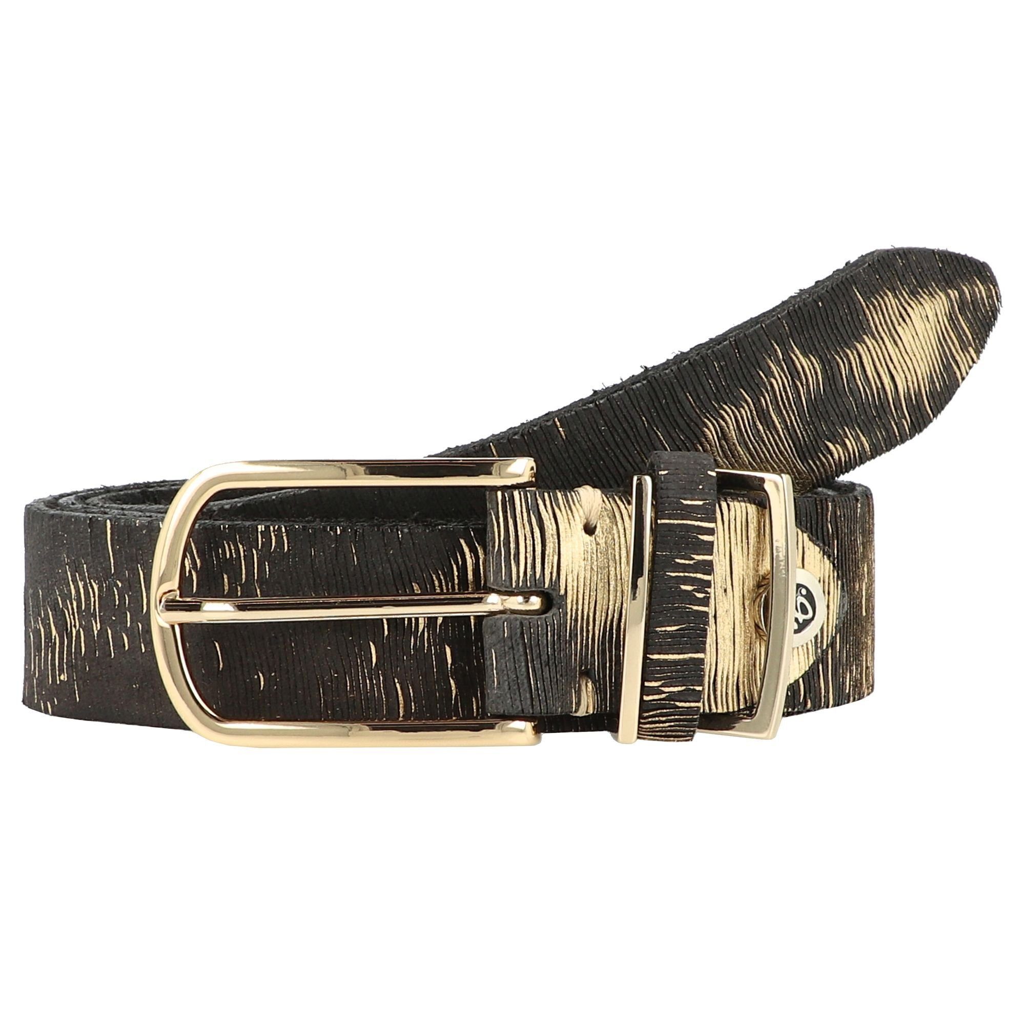 b.belt Ledergürtel Dornschließe