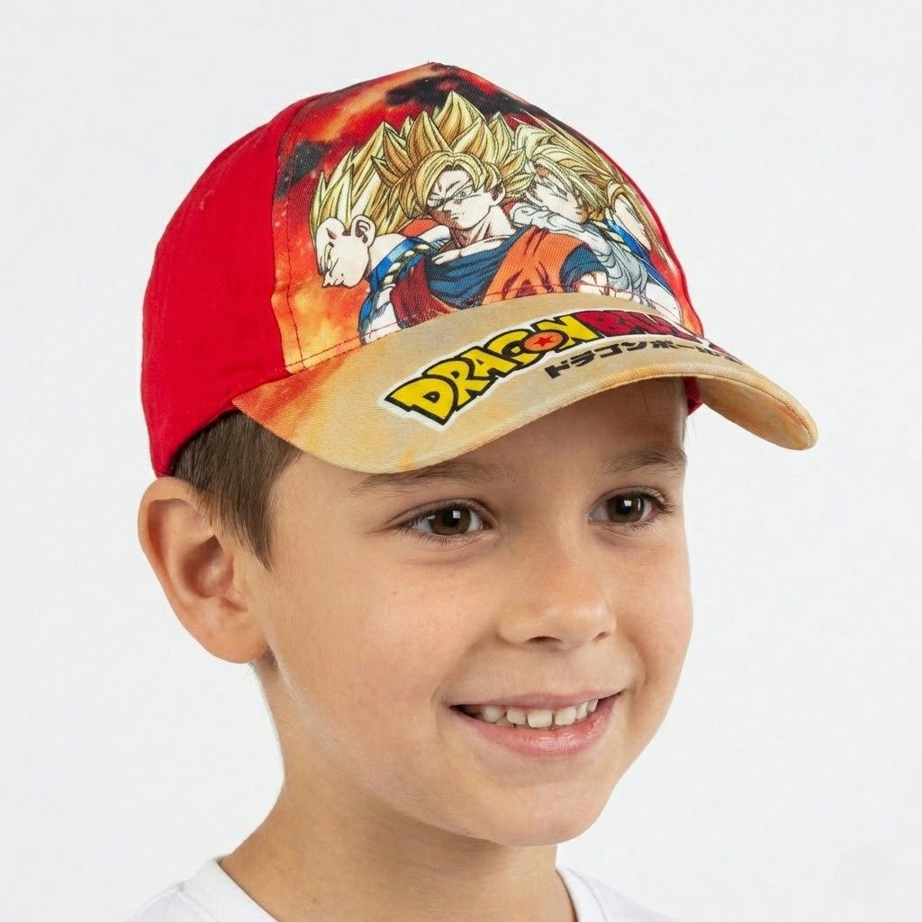 Dragon Ball Baseball Cap Anime Dragon Ball Z Jungen Basecap Baseball Kappe Mütze Gr. 52 bis 54 – Bild 4 von 5