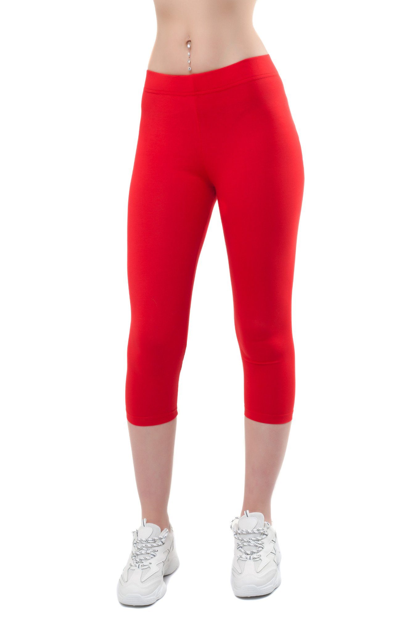 Bongual Caprileggings Basics mit Komfortbund günstig online kaufen