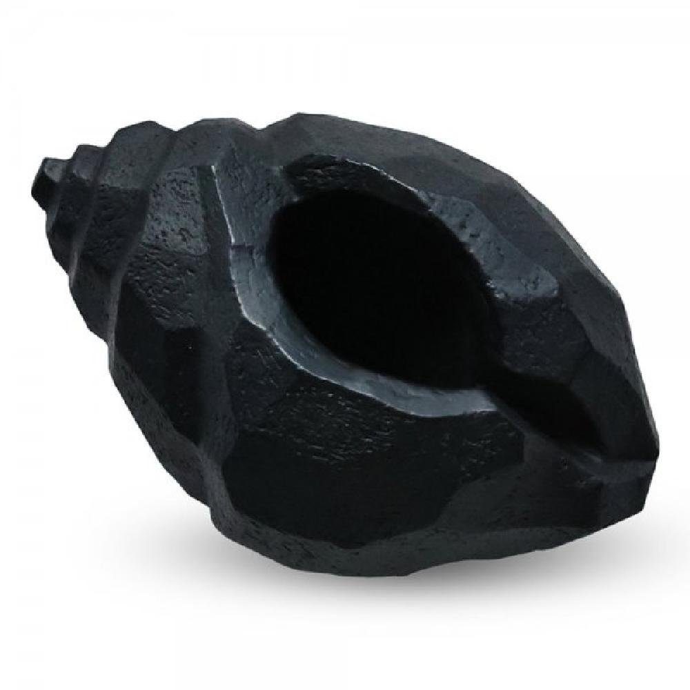 Skulptur Design Dekofigur Shell Cooee Pear Coal The Sculpture