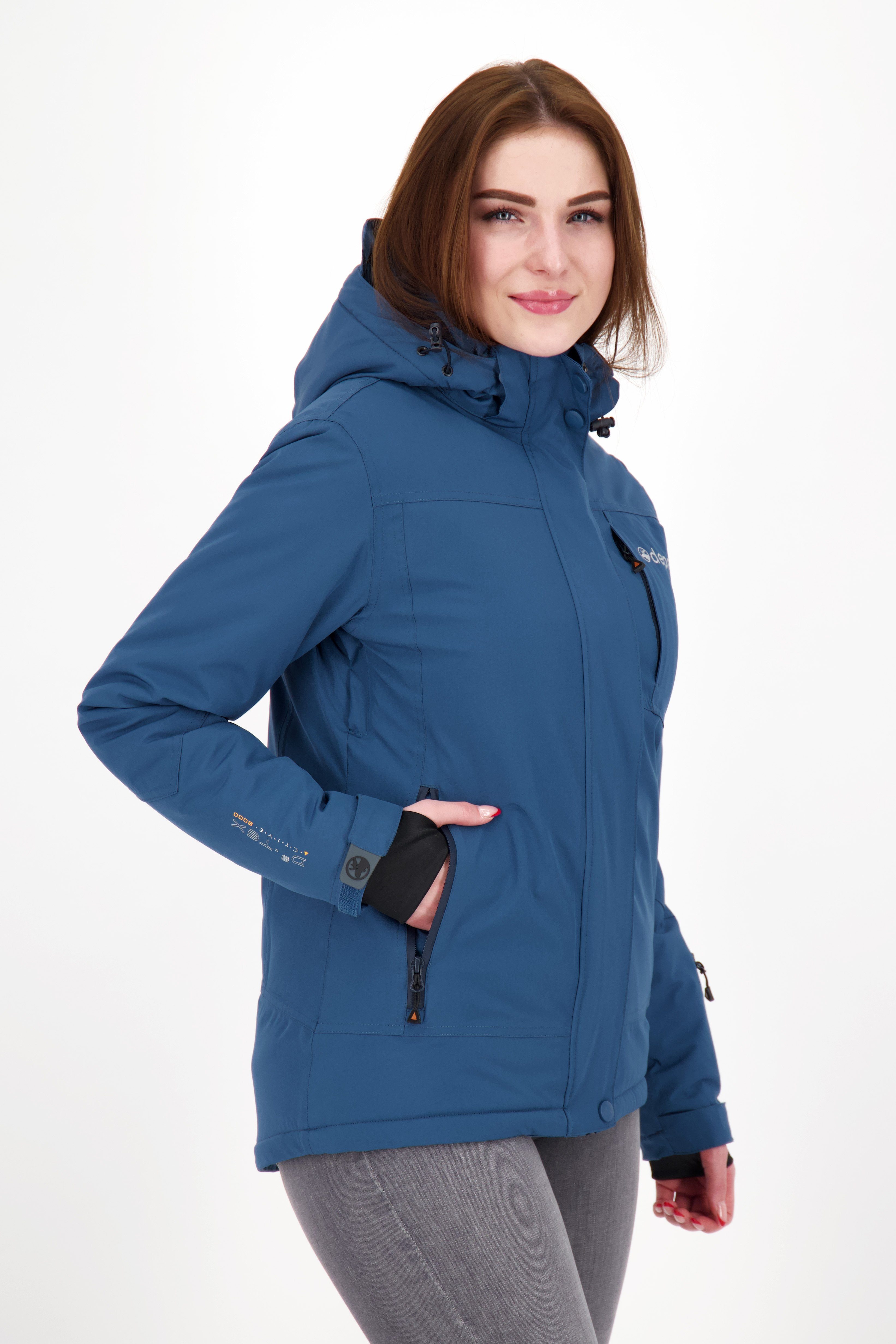 MONTREAL Großen Größen in WOMEN Winterjacke Active navy erhältlich DEPROC auch