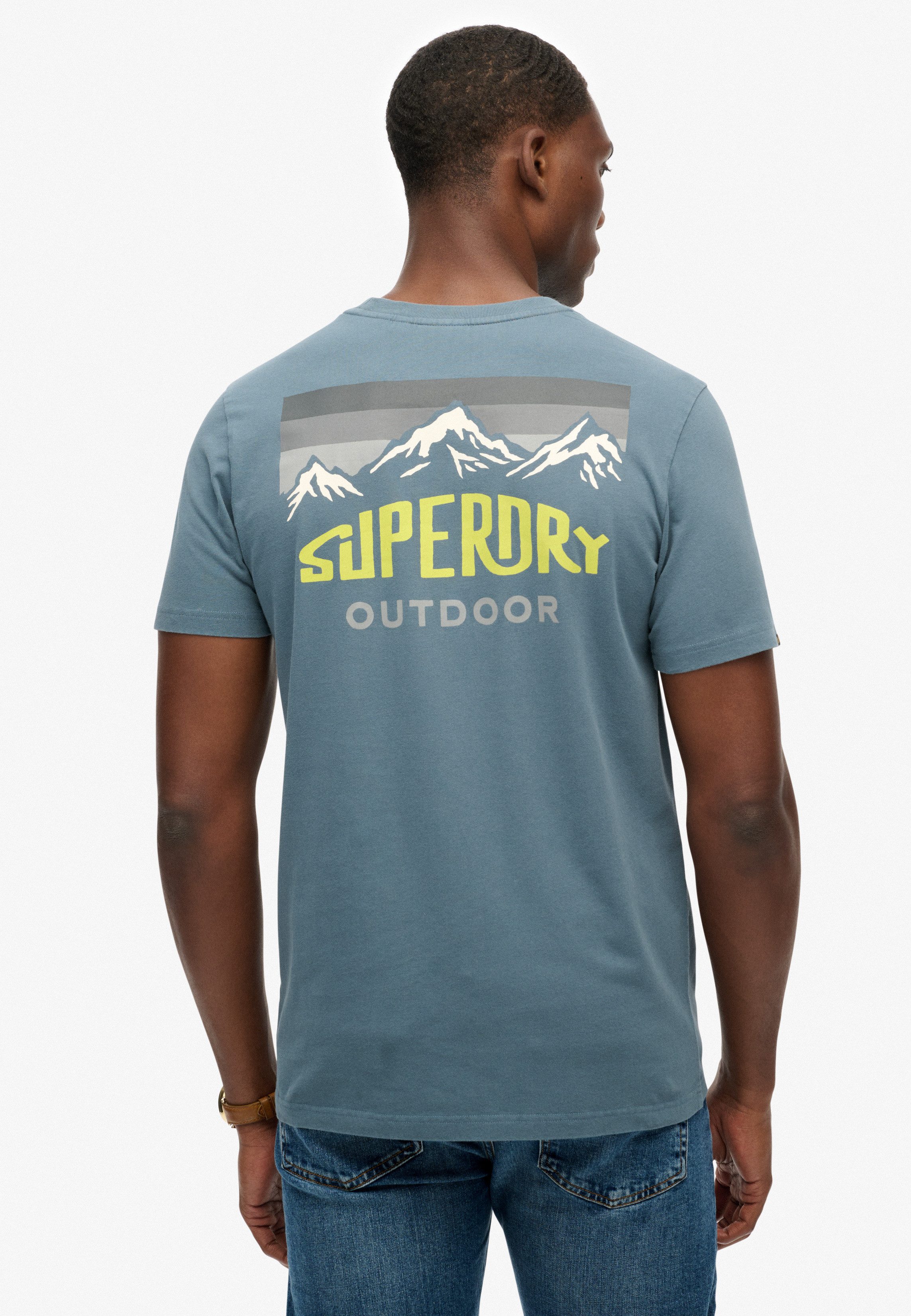 Superdry Rundhalsshirt MOUNTAIN RELAXED TEE günstig online kaufen
