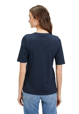 Betty Barclay T-Shirt mit Rundhalsausschnitt (1-tlg) Rippbündchen