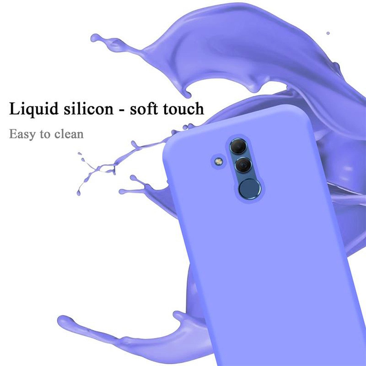 Cadorabo Handyhülle für Huawei MATE 20 LITE Hülle Huawei MATE 20 LITE, Flexible Hülle TPU Silikon Schutzhülle Back Cover Case
