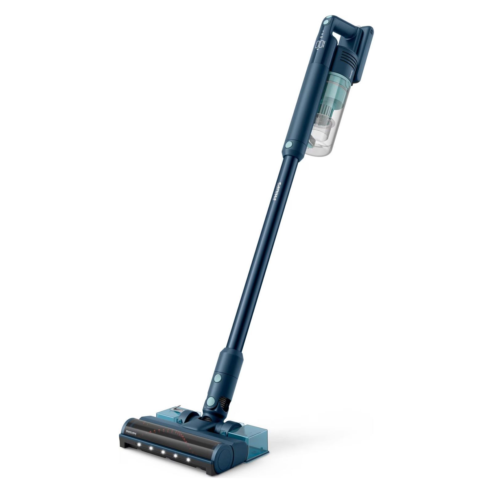 Philips Bodenstaubsauger XC5141/01, PowerCyclone 10-Technologie, LED-Elektrobürste, 60 Min. Laufzeit