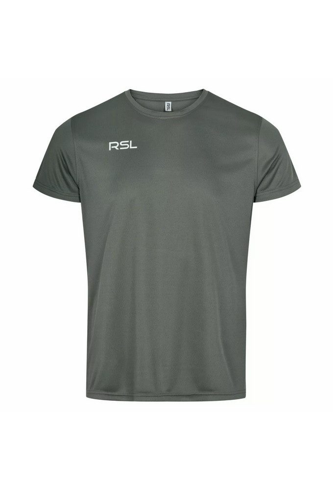 RSL Trainingsshirt Drava (100% Polyester) pistolgrau Damen