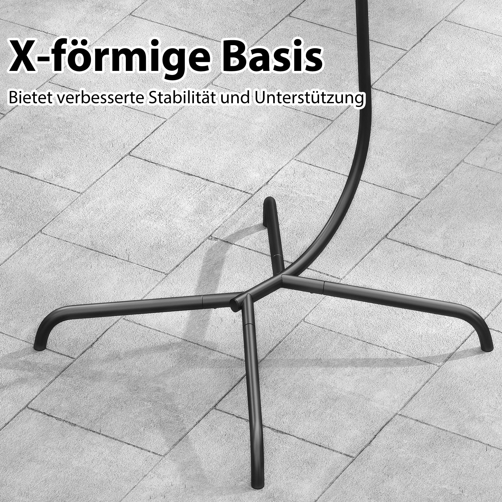 COSTWAY Hängestuhl (1 St), Hängesesselgestell Metall günstig online kaufen