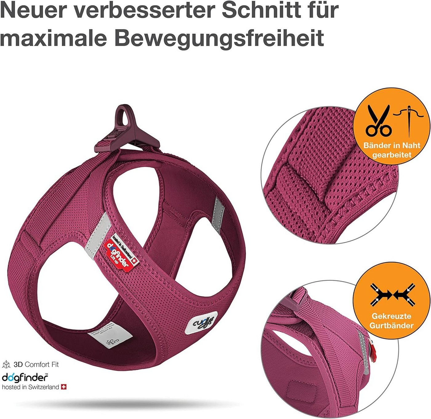 Thumbnail - Curli Geschirr CLASP Vest Air-Mesh