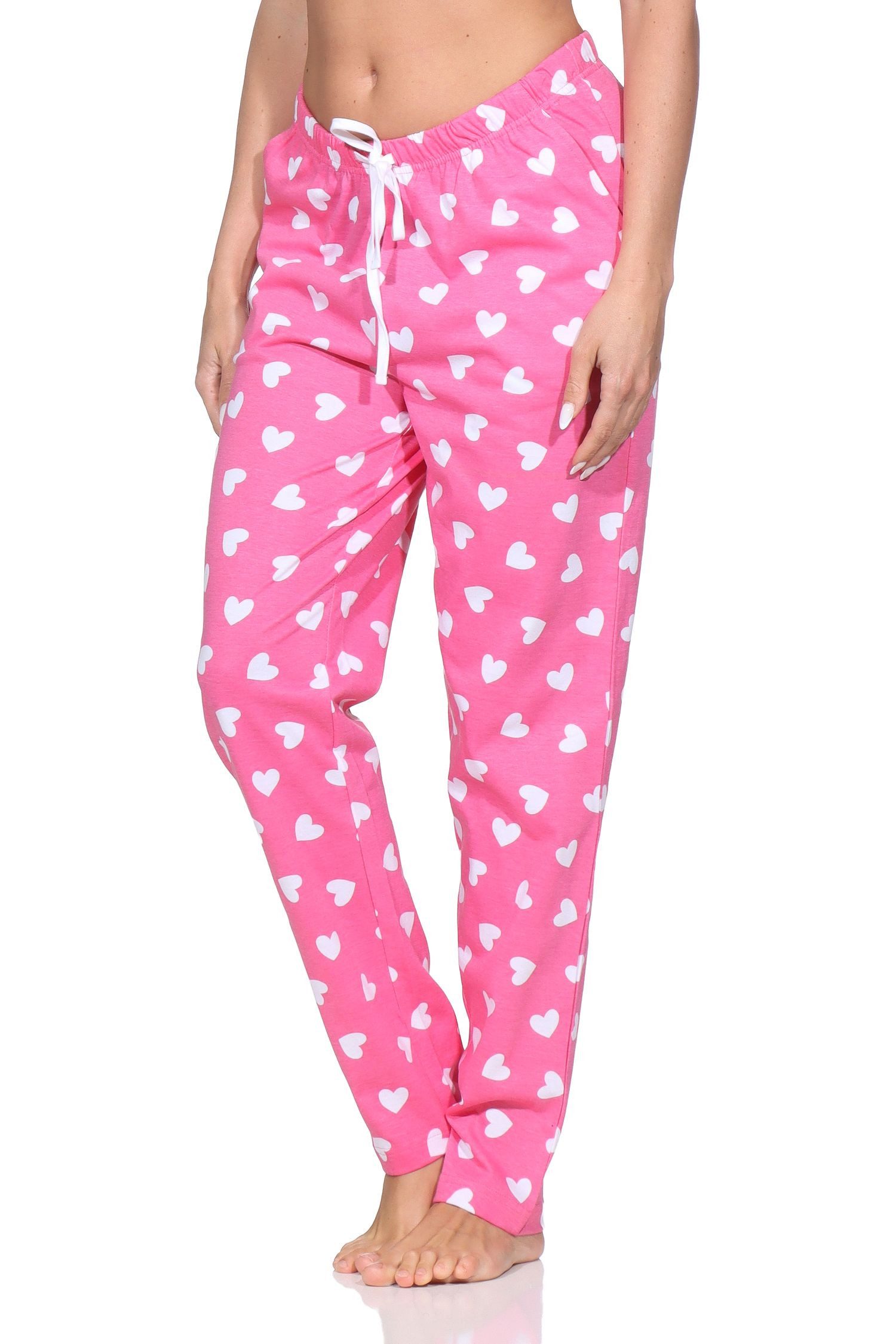 Normann Relaxanzug Damen Pyjama Hose lang Mix & Match - perfekt zu kombinieren