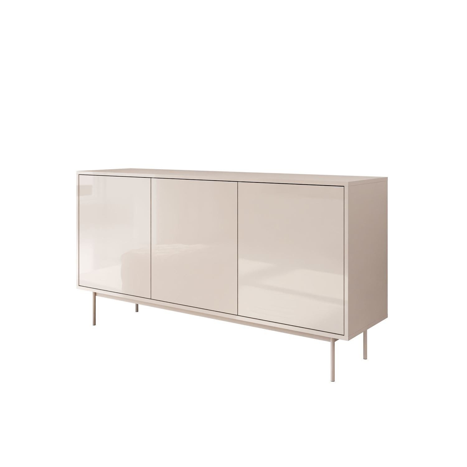 Lookway Kommode SANAYI in Kaschmir auf Gestell, 154x40x80 cm – Bild 2 von 5