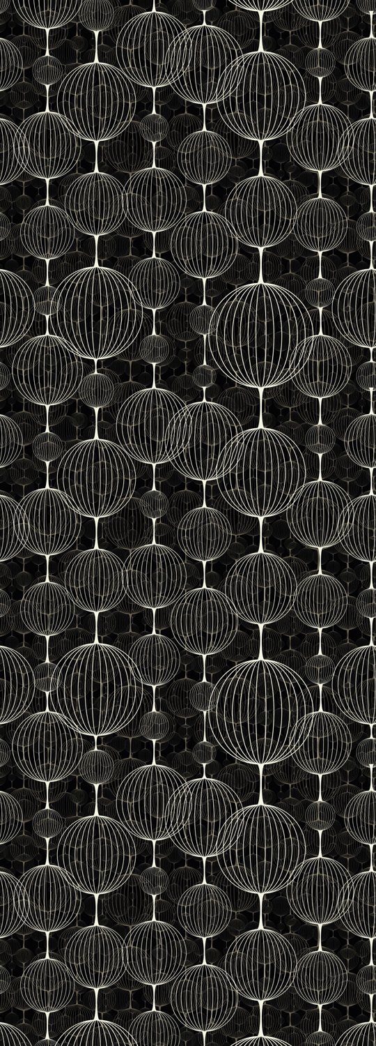 queence Vinyltapete Mohammed, glatt, Farbverlauf, abstrakt, bedruckt, gemustert, 90x250cm, selbstklebend, kinderleichte Anbringung, Sticker