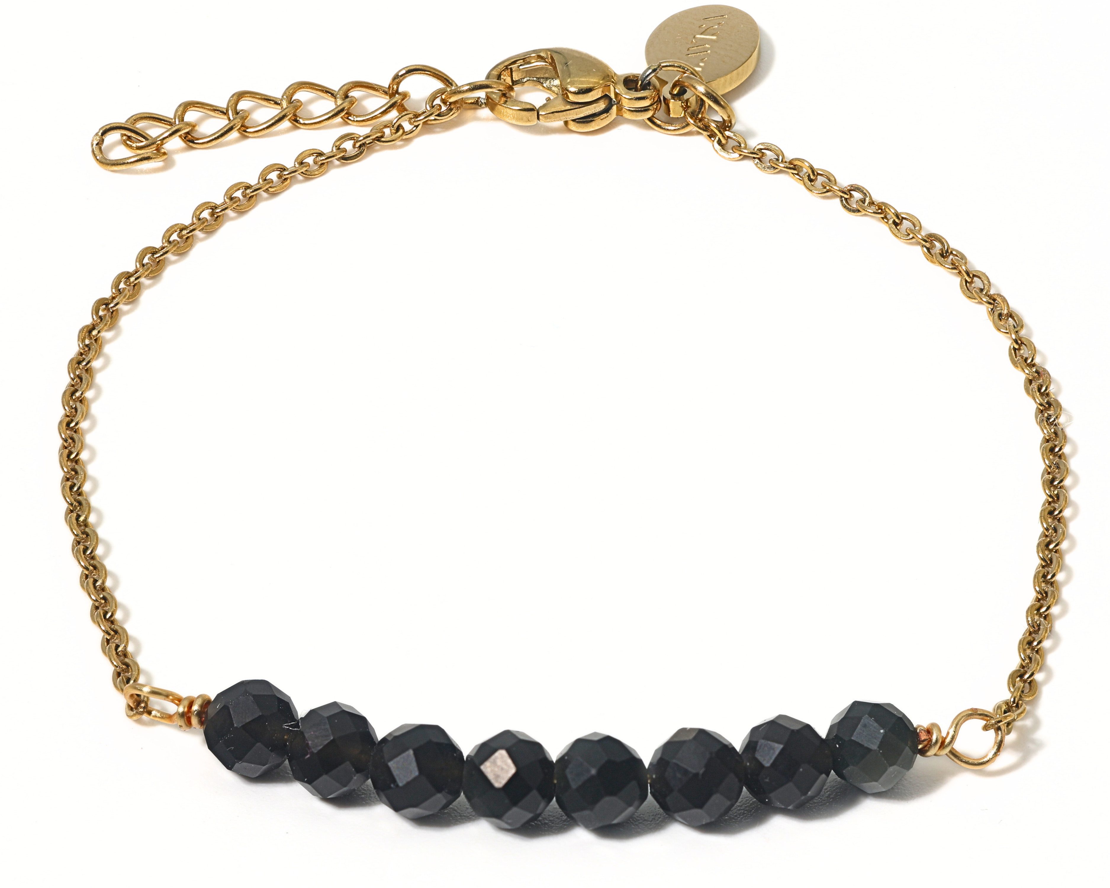 LAVISA Armband Edelstein - echte Naturstein Perlen 4mm, 8 Perlenarmband, Kr günstig online kaufen