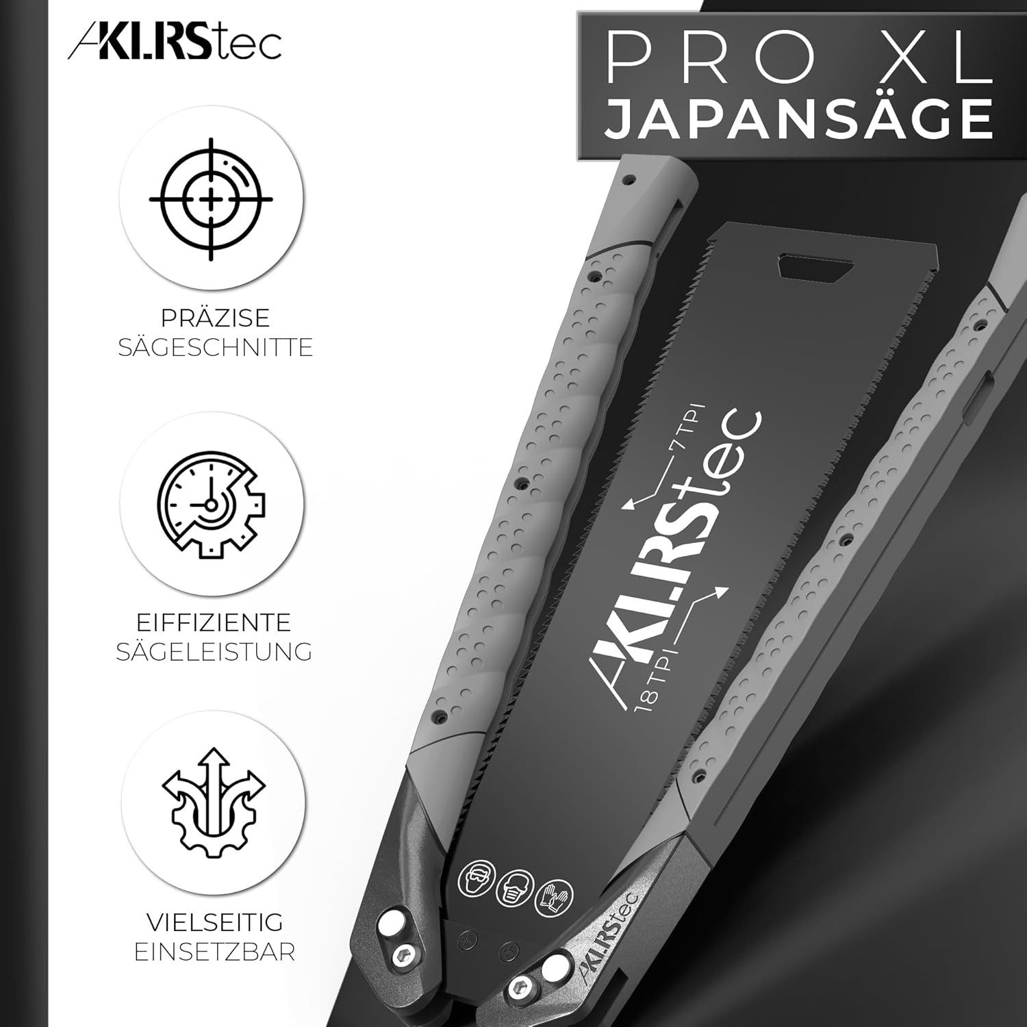 KLRStec Japansäge PRO XL - Beidseitig günstig online kaufen