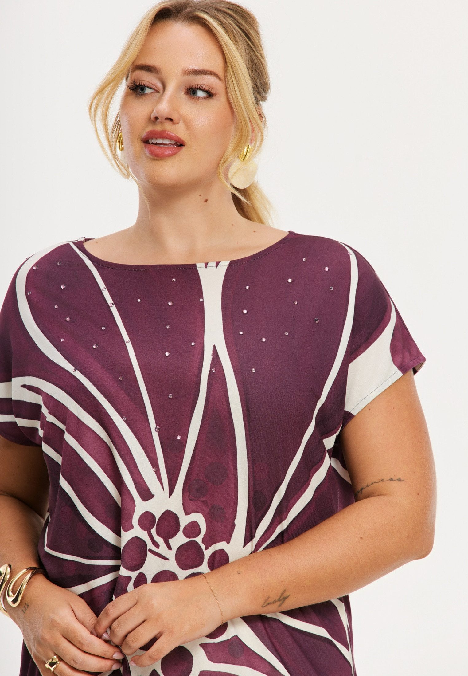 Langarmshirt Damen T-shirt mit Druck