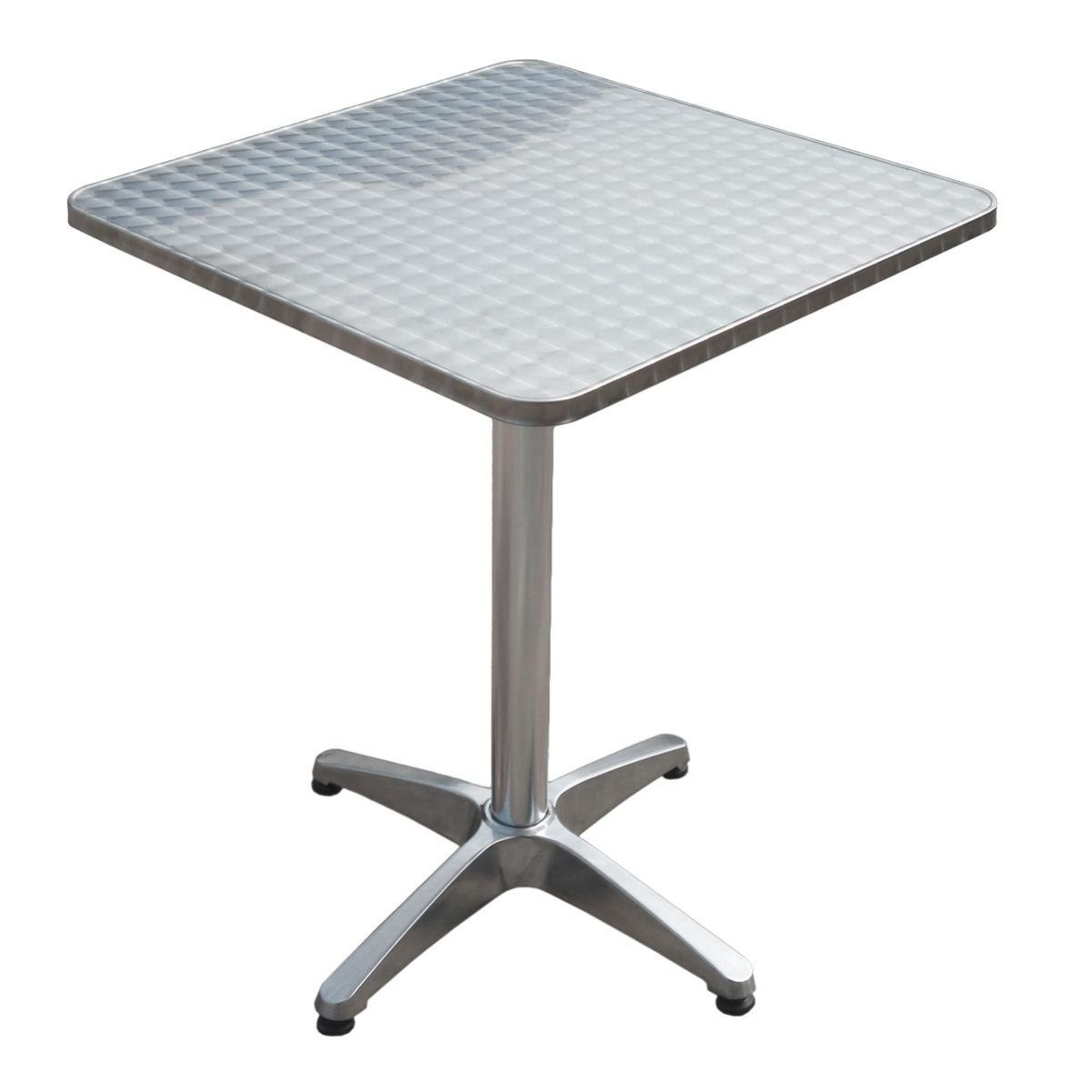 Gravidus Bistrotisch »Bistro Tisch Klapptisch Gartentisch klappbar  quadratisch Alu-Gestell 60x60 cm«