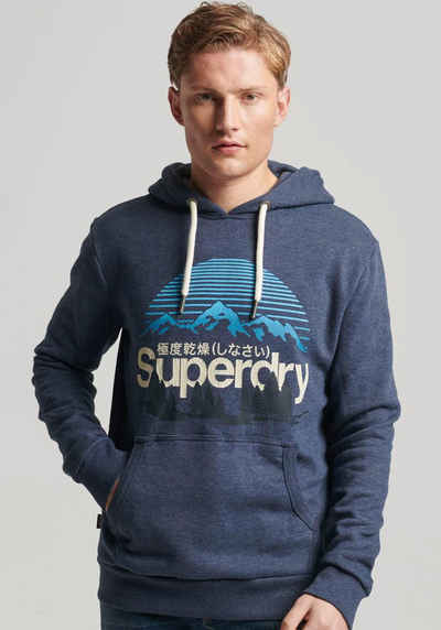 Superdry Kapuzensweatshirt CL GREAT OUTDOORS GRAPHIC HOOD