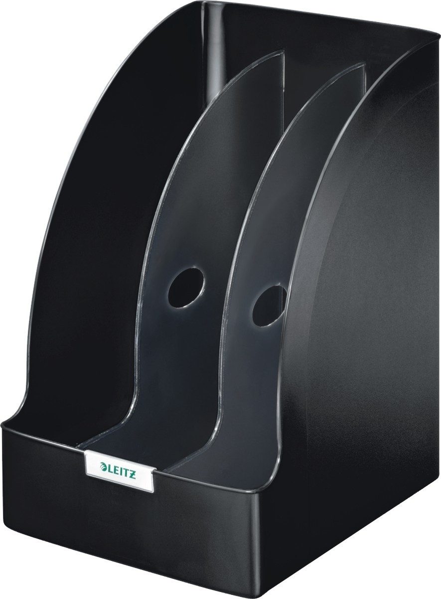 LEITZ Stehsammler Stehsammler Jumbo Plus A4 Polystyrol schwarz