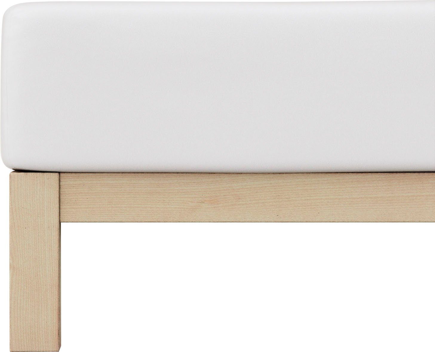 Schlafgut Spannbettlaken PURE Bio-Baumwolle mit Elasthan, günstig online kaufen