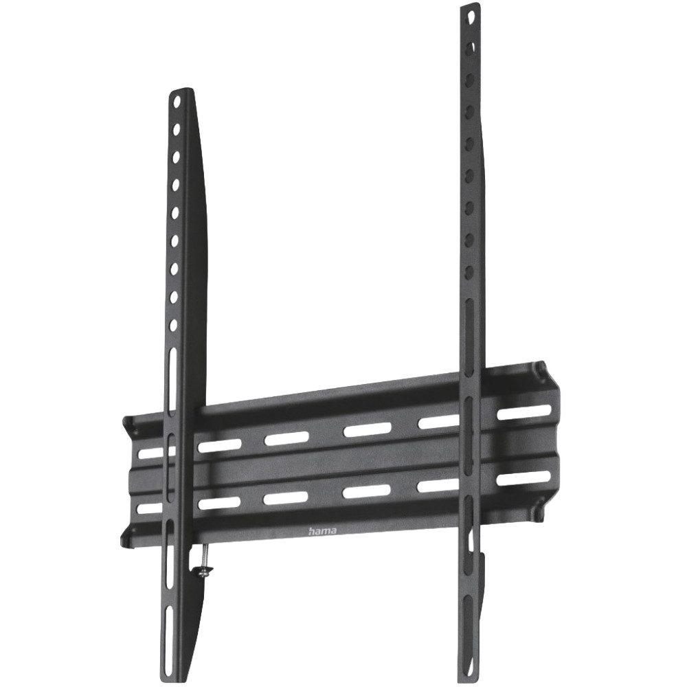 Hama 65 Zoll / 35 kg starr - Wandhalterung - schwarz TV-Wandhalterung, (bis 65 Zoll)