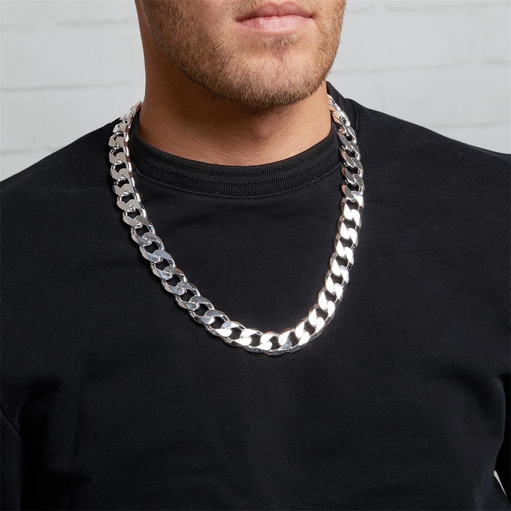 JEWLIX Panzerkette 925 Silber Panzerkette 17mm - Länge wählbar PK0170 günstig online kaufen