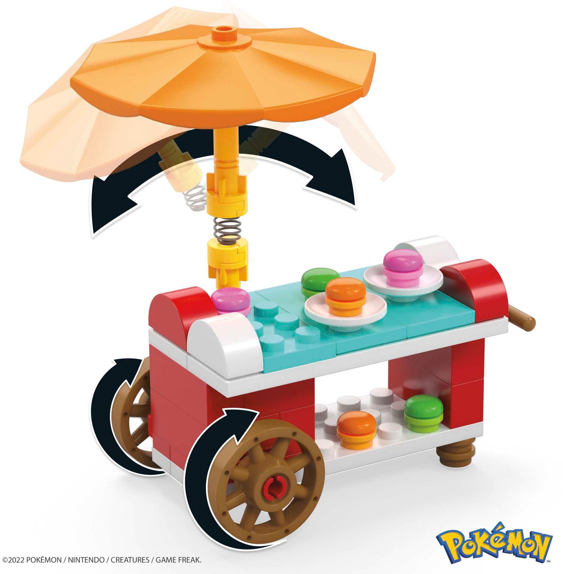 MEGA Konstruktions-Spielset Pokémon Picknick Bauset Abenteuer