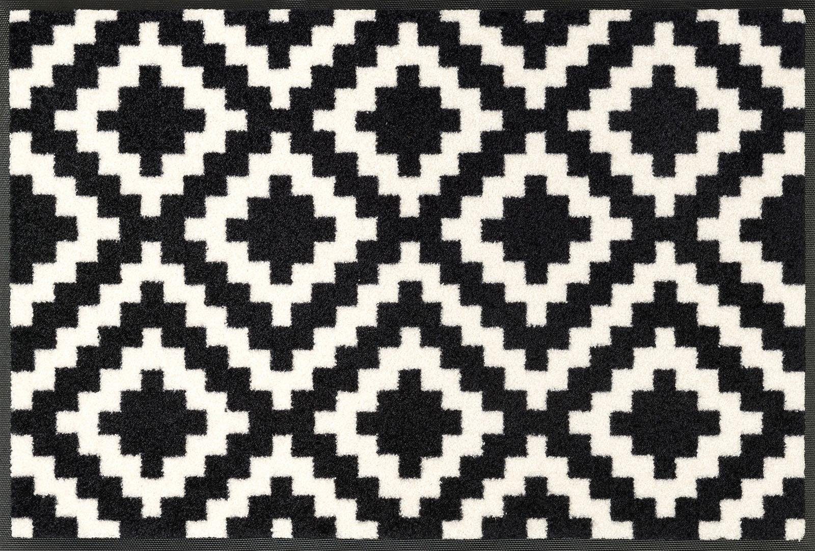 Fußmatte Kalmar, wash+dry by Kleen-Tex, rechteckig, Höhe: 7 mm, Schmutzfangmatte, rutschhemmend, waschbar | Fußmatten