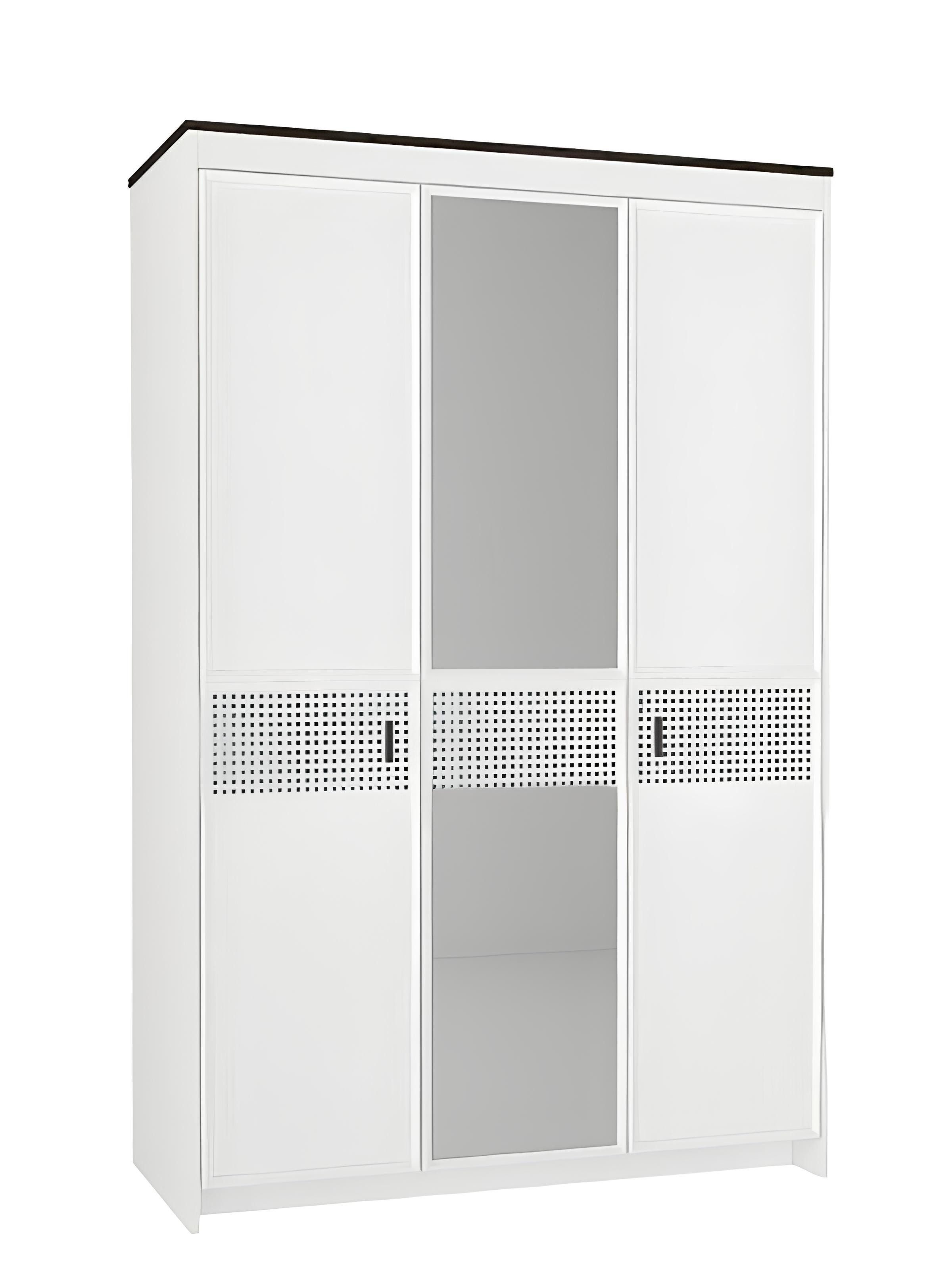 JVmoebel Kleiderschrank Moderner Kleiderschrank in Weiß mit luxuriösem Design (Kleiderschrank) Made in Europa
