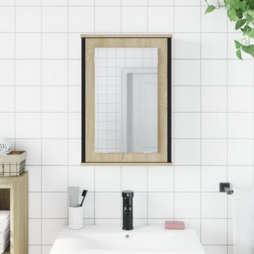 vidaXL Schminktisch Bad-Spiegelschrank Sonoma-Eiche 42x12x60 cm Holzwerkstoff
