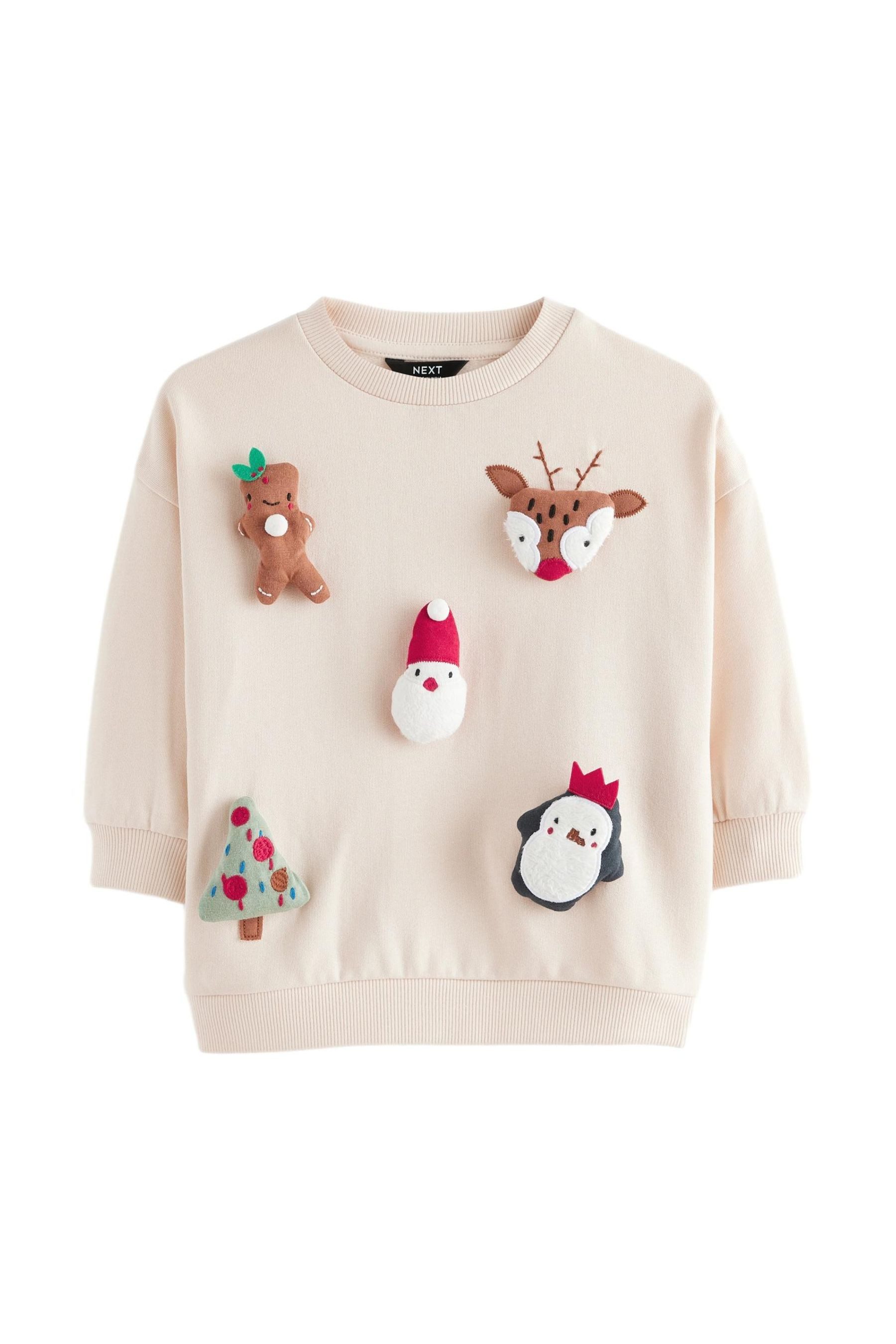 Next Sweatshirt Weihnachtliches Rundhals-Sweatshirt (1-tlg) günstig online kaufen
