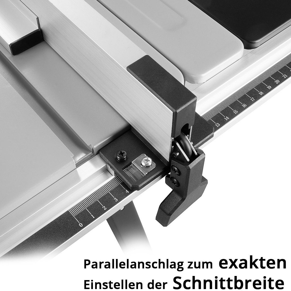 STAHLWERK Tischkreissäge TKS-1800 ST Tischkreissäge Untergestell, mit 6-St