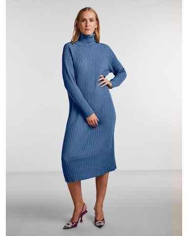 Y.A.S Strickkleid YASMAVI KNIT MIDI ROLLNECK DRESS S. NOOS