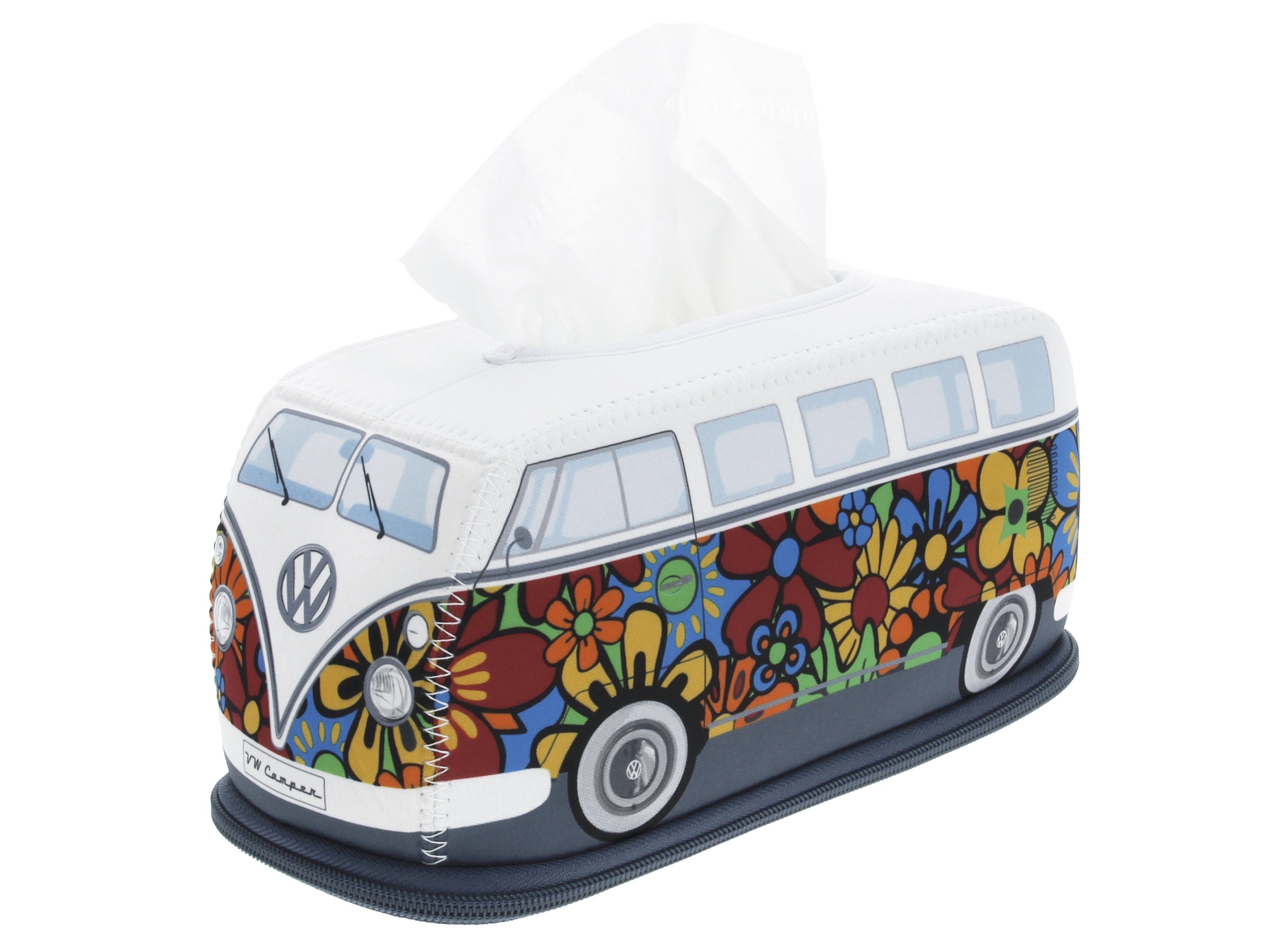 VW Collection by BRISA Papiertuchbox Volkswagen Neopren Kosmetik-Serviettenspender, Papiertaschentuchbox