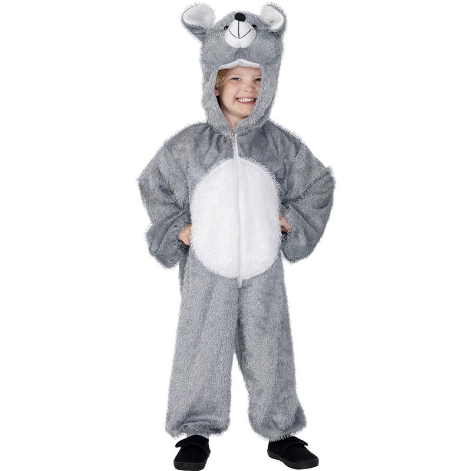 Smiffys Kostüm Kostüm Kid Maus Overall Plüsch 7-9J. Gr.M