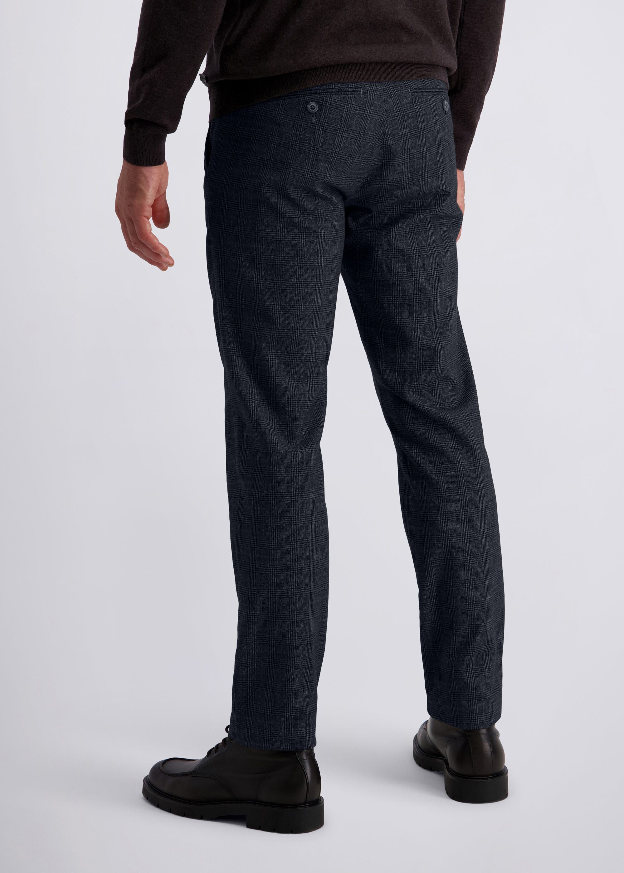 Pierre Cardin Stoffhose Calais mit feinem Karomuster