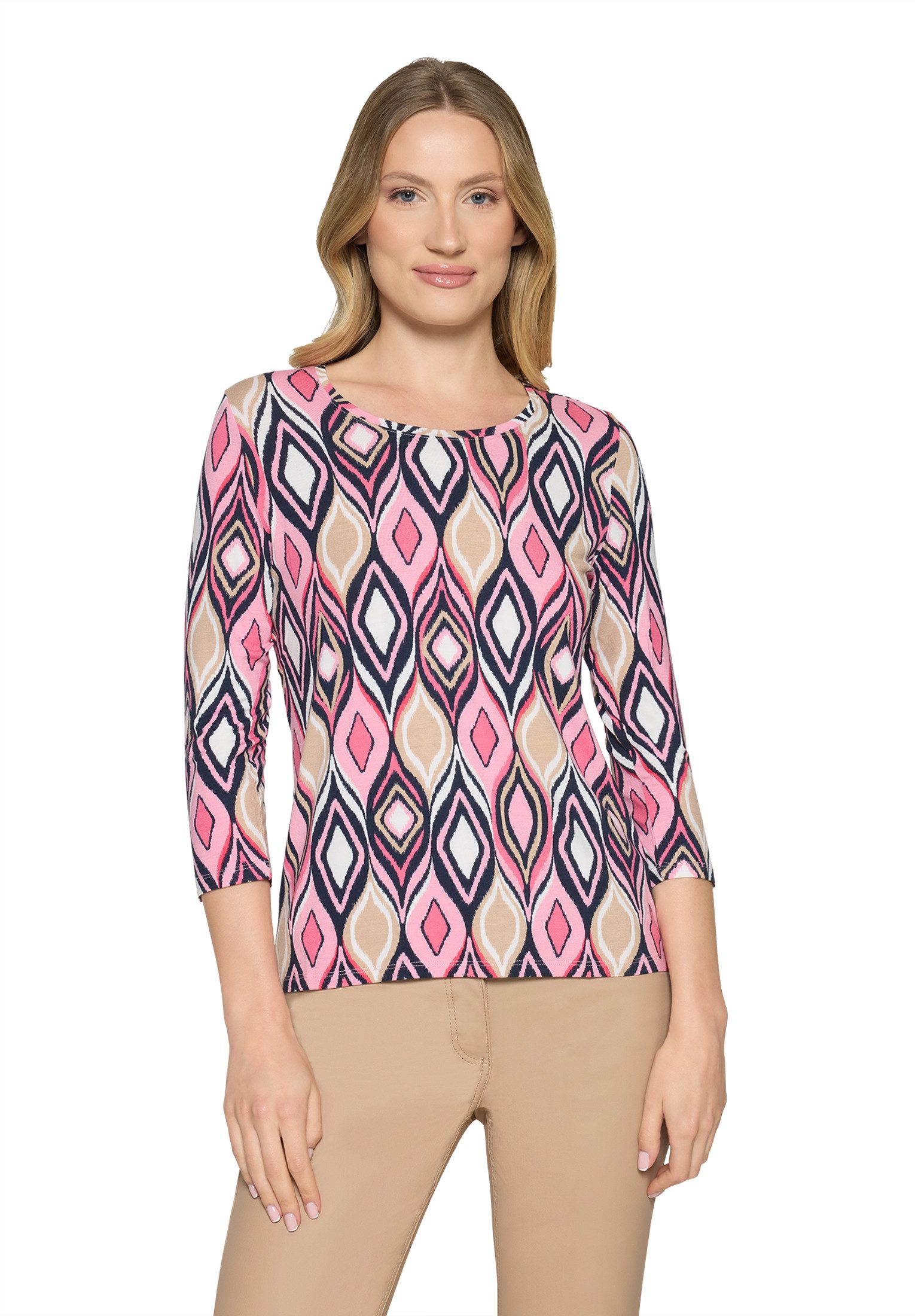 Betty Barclay 3/4-Arm-Shirt Damen mit Print (1-tlg)