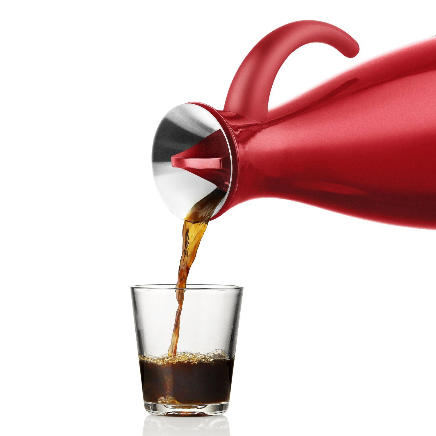 Eva Solo Isolierkanne Red 1 Liter, (Einzeln)