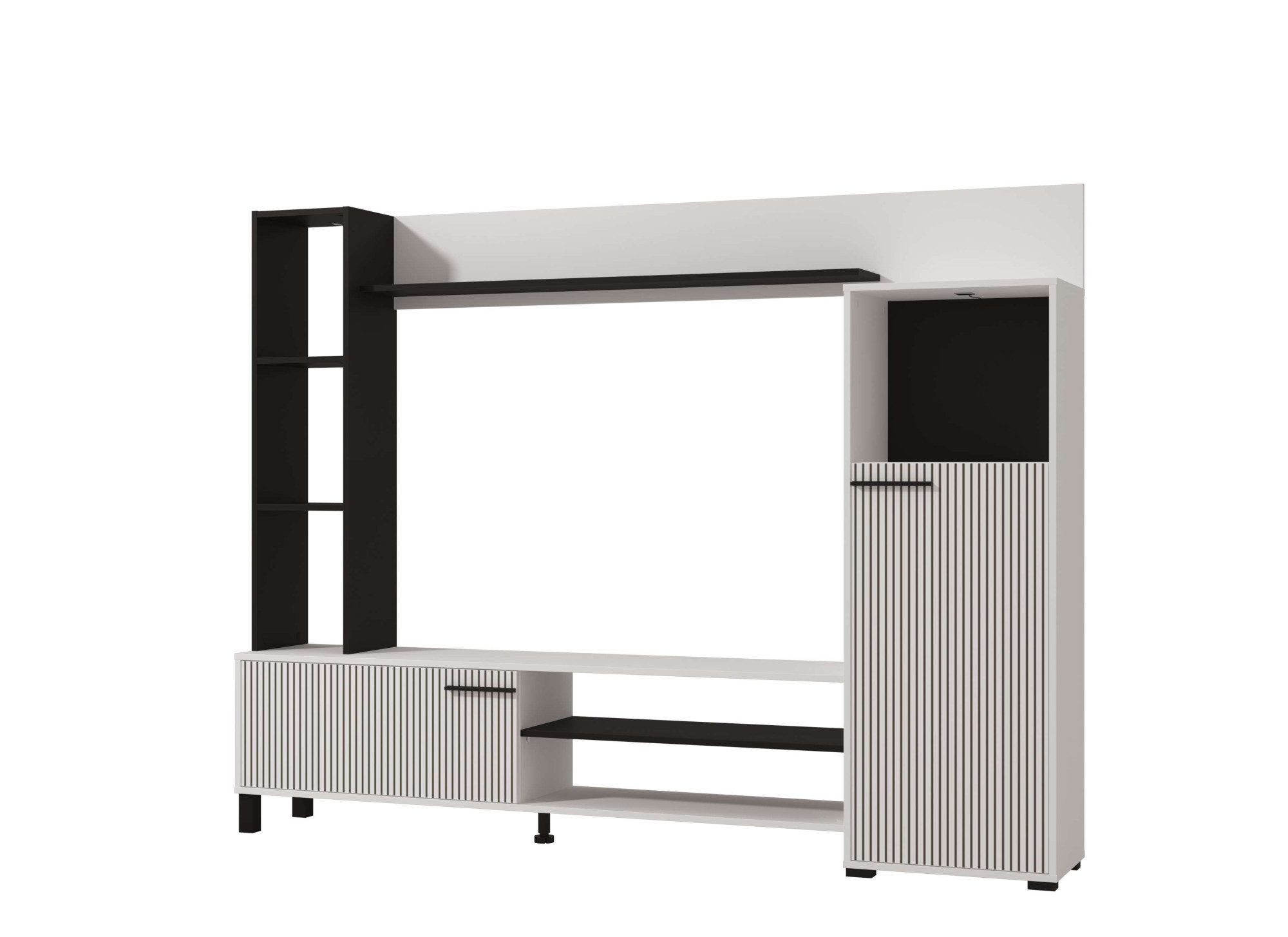 INOSIGN Wohnwand Retimno, inkl. Highboard, TV-Board, Standregal und Wandreg günstig online kaufen