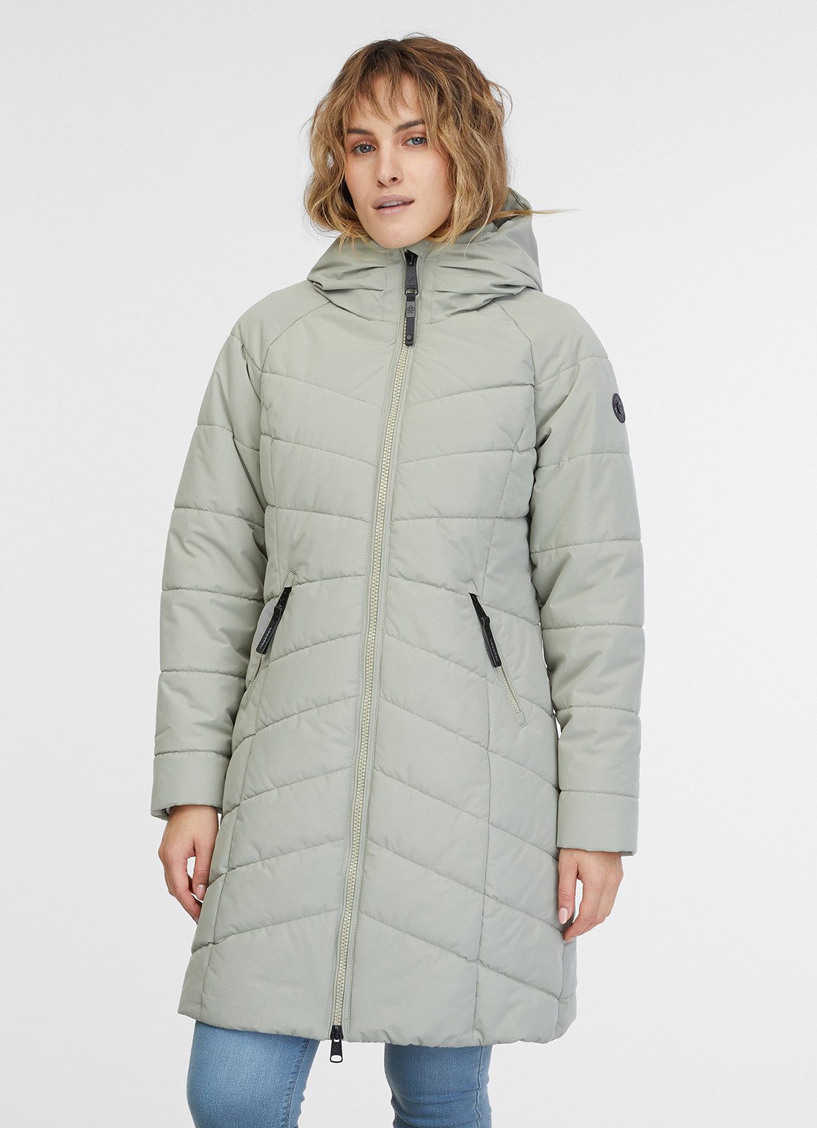 Ragwear Steppjacke DIZZIE COAT wasserabweisender Steppmantel günstig online kaufen