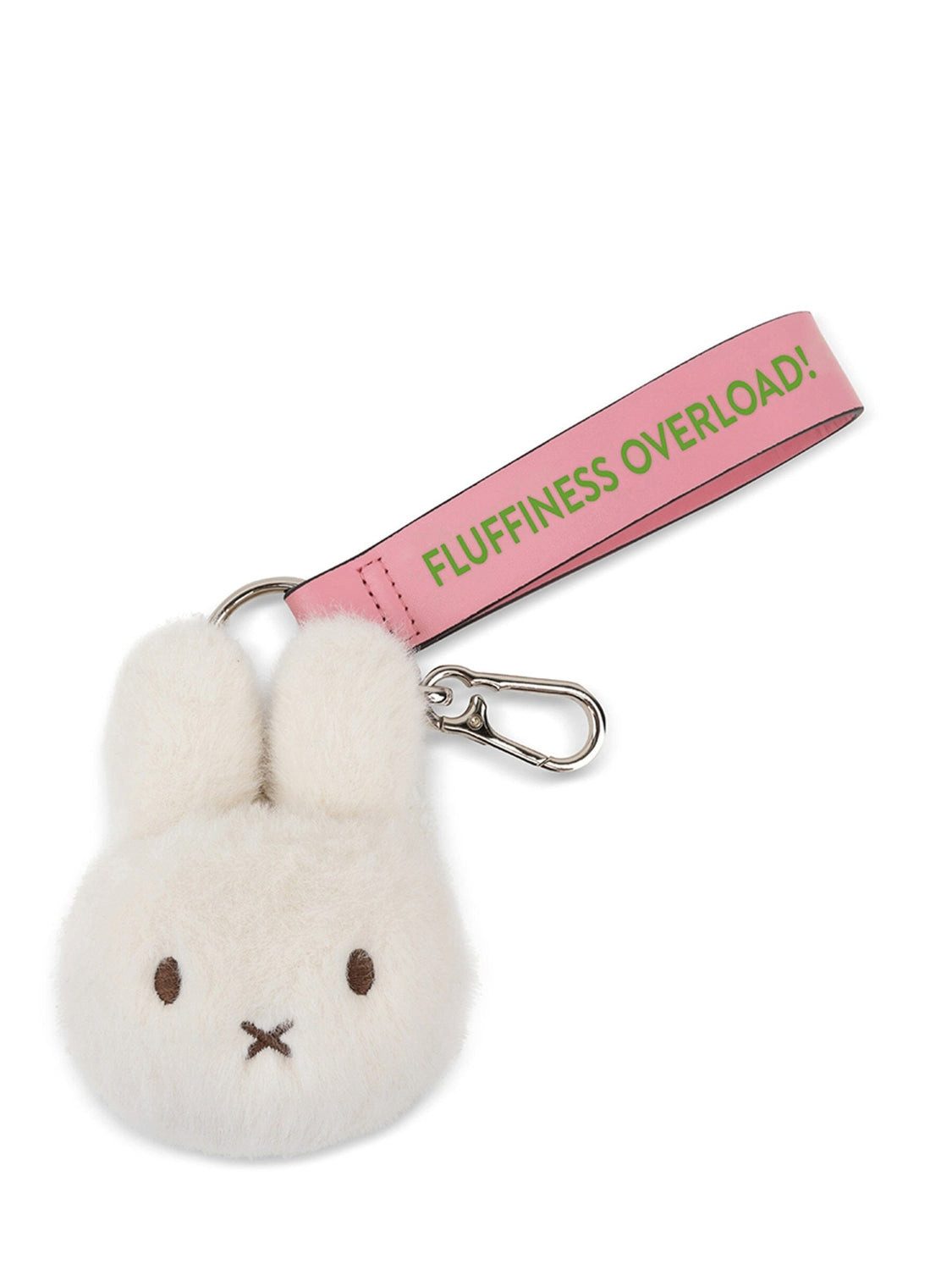 Bon Ton Toys Taschenanhänger Bon Ton Toys x Miffy – Fuzzy Bag Charm 11 cm Weiß