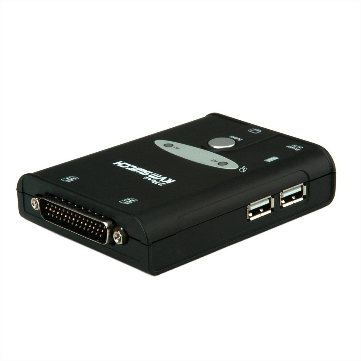 KVM Switch "Star", 1U - 2 PCs, HDMI, USB Computer-Adapter
