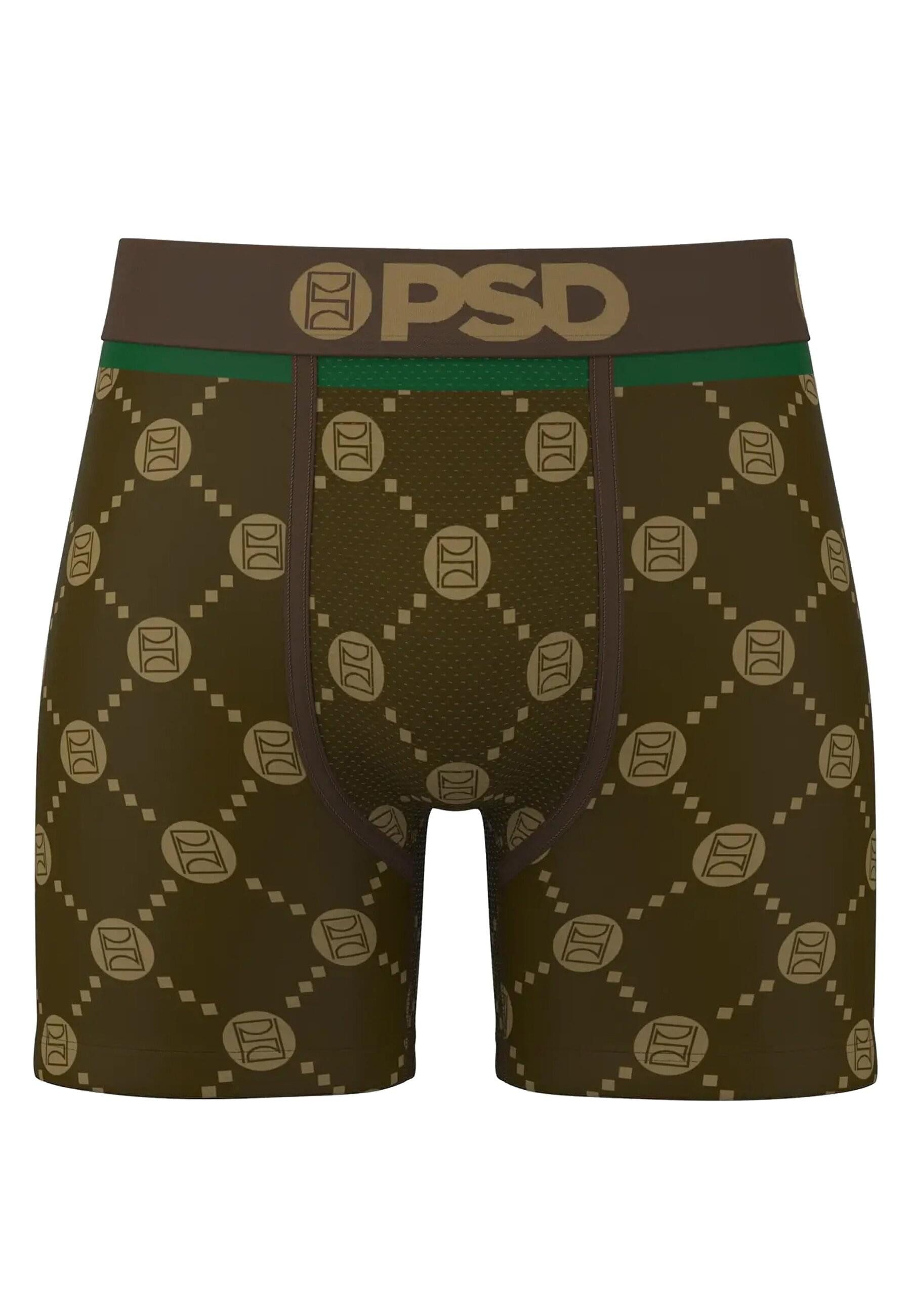 PSD Боксерские мужские трусы, боксерки PSD EMBLEM LUX BRN 5I (1-St)