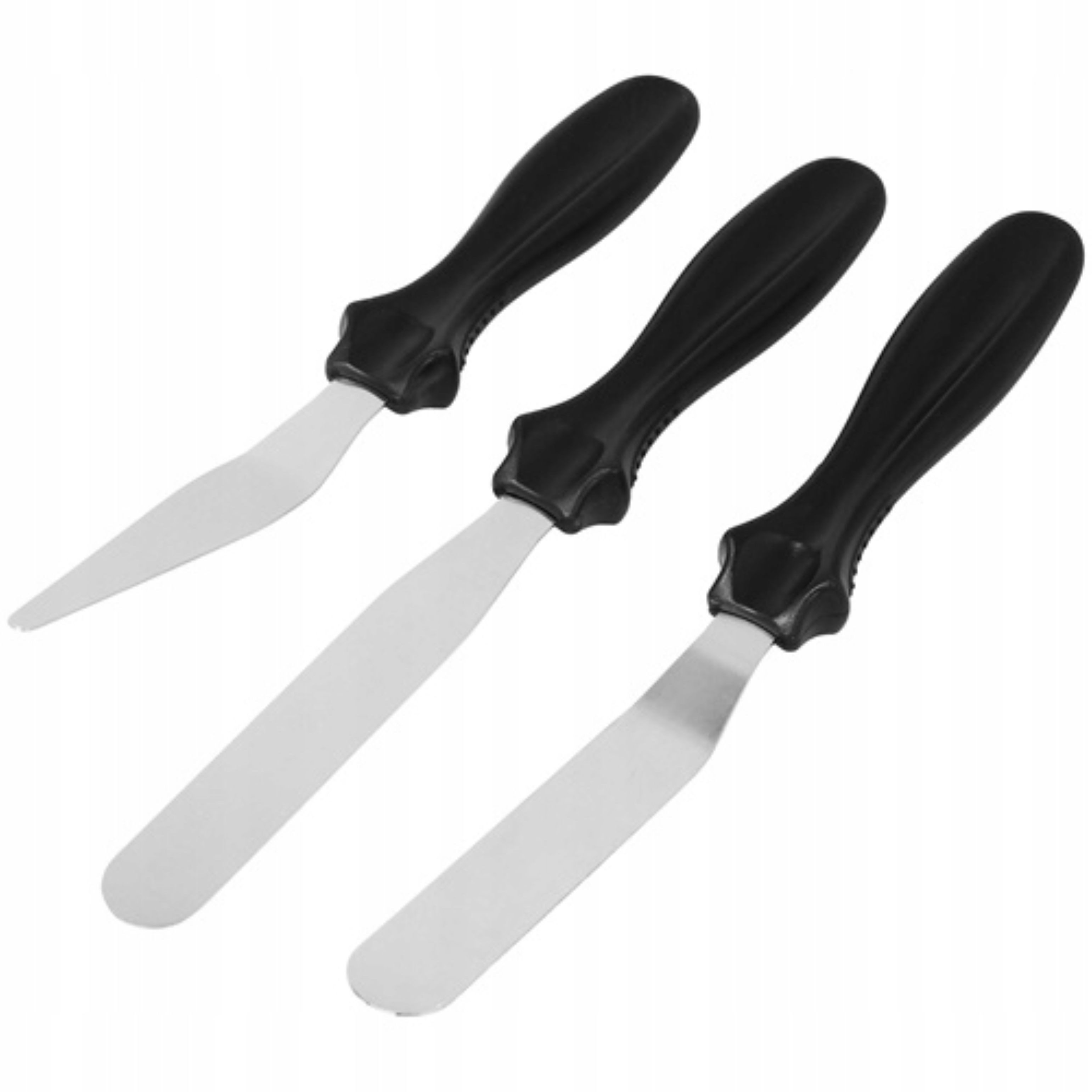 Festivalartikel Tortenstecker 3x Tortenpalette Winkelpalette Tortenmesser Teigschaber Set, (1-tlg)
