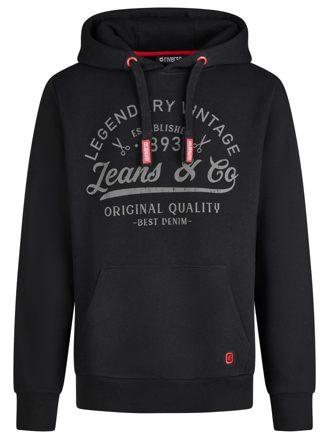 Kapuzenpullover Herren Hoodie RIVArmin Regular Fit