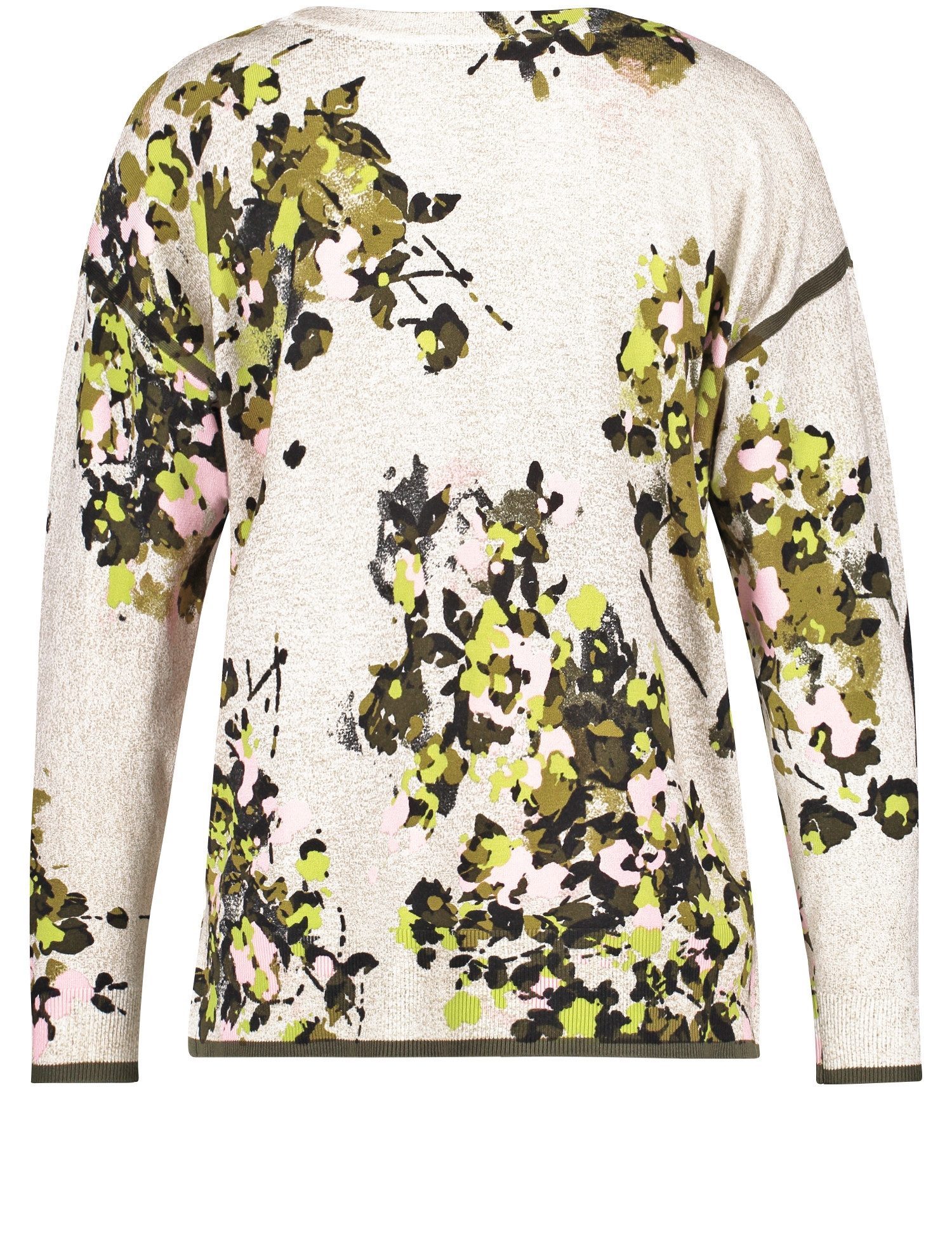 GERRY WEBER Sweatshirt Pullover mit Blumenmuster