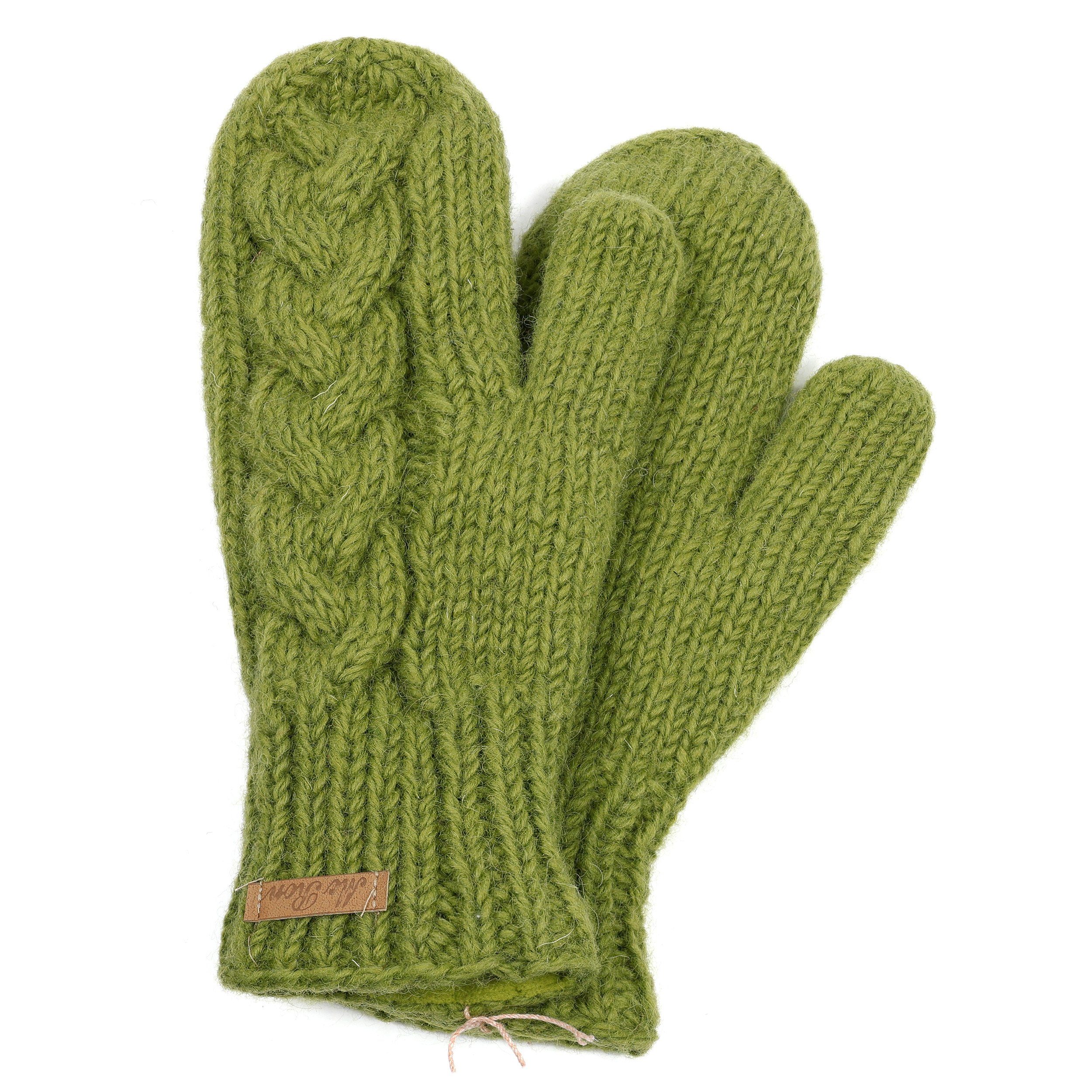 McRon Strickhandschuhe Fäustlinge Modell Clara mit günstig online kaufen