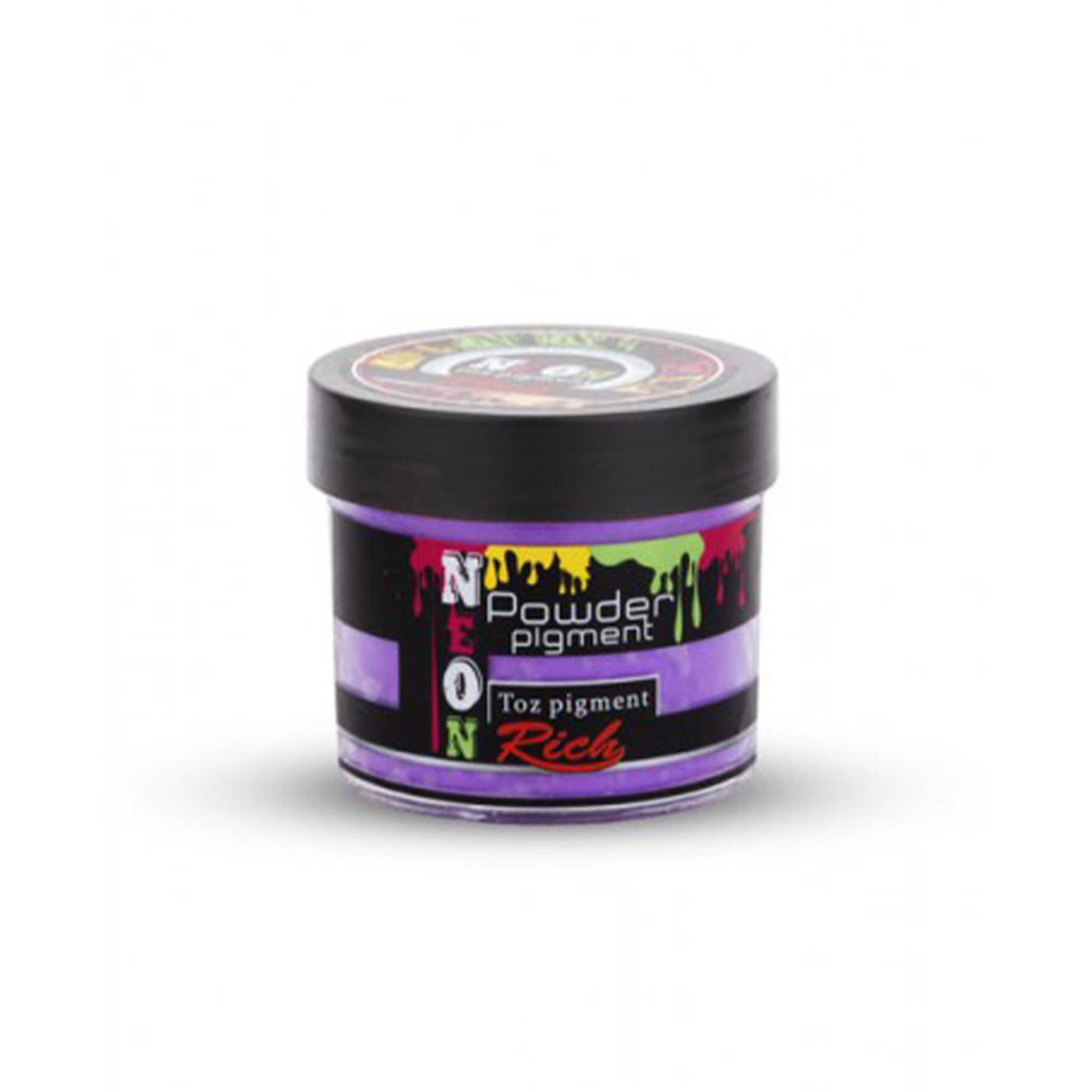 RICH Bastelfarbe Rich Neon Powder Pigment-Epoxy Resin Compatible Neon Color Powder 60ml